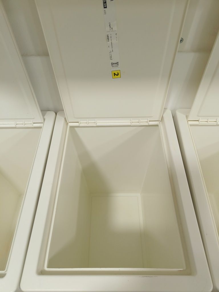 Caixote do Lixo Branco - FILUR - IKEA