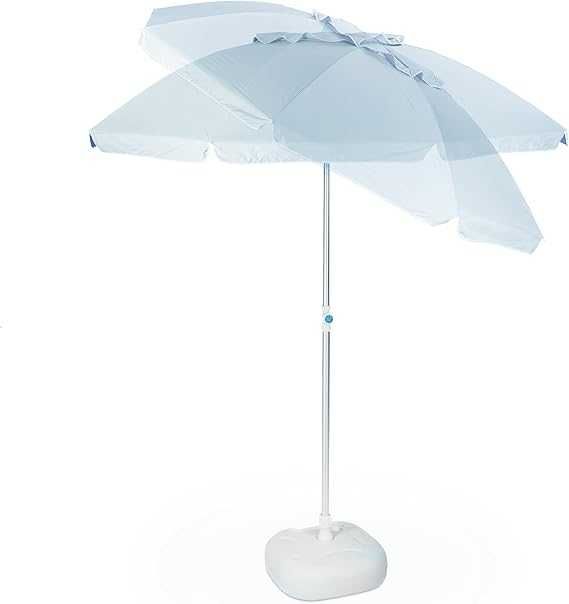 Parasol przeciwsłoneczny, 180 x 180 cm, premium Relaxdays