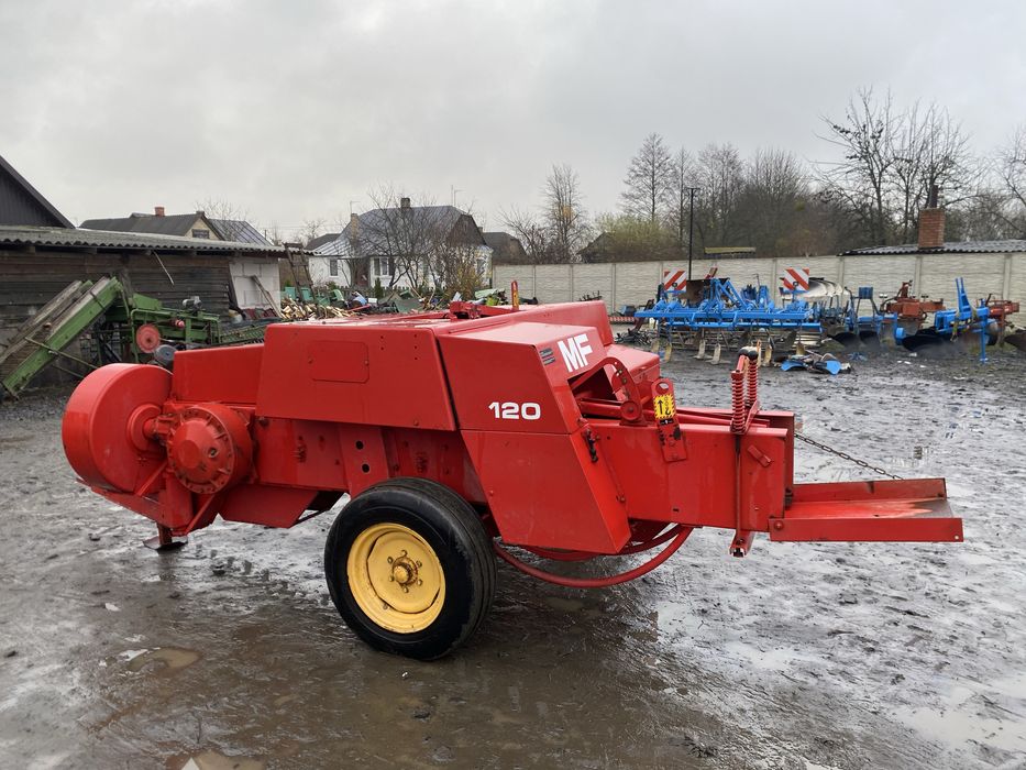 Прес підбирач MASSEY FERGUSON 120 тюковщик Мойсей фергусон є ще велгер