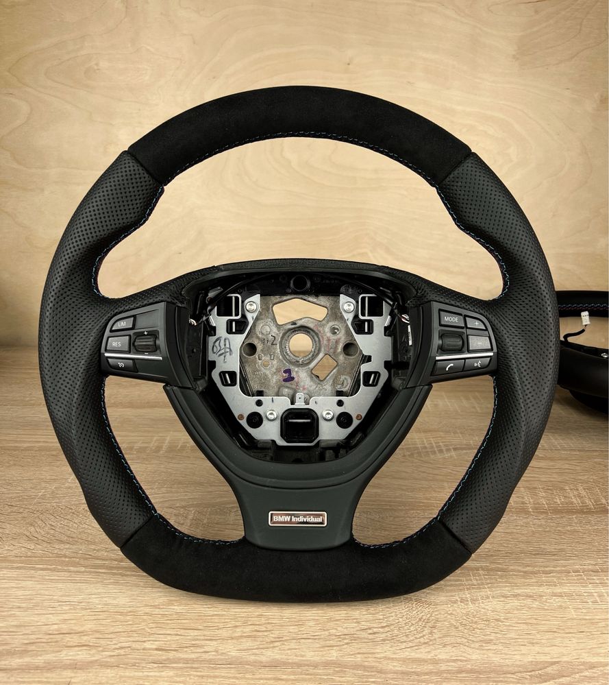 Kierownica BMW 5 F10 F11 F13 F01 F07 M Pakiet przedlift F12 płaska