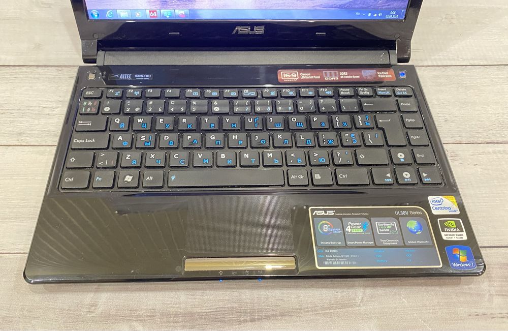 Ноутбук Asus UL30VT 13.3’’ Genuine U7300 4GB ОЗУ/ 500GB HDD (r1365)