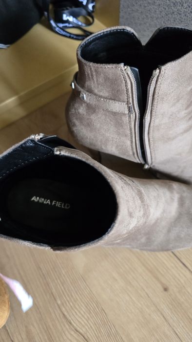 Botki Anna field 43 eco skóra prawie nowe