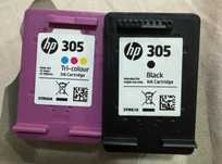 Tinteiro HP 305 vazio - Preto e colorido