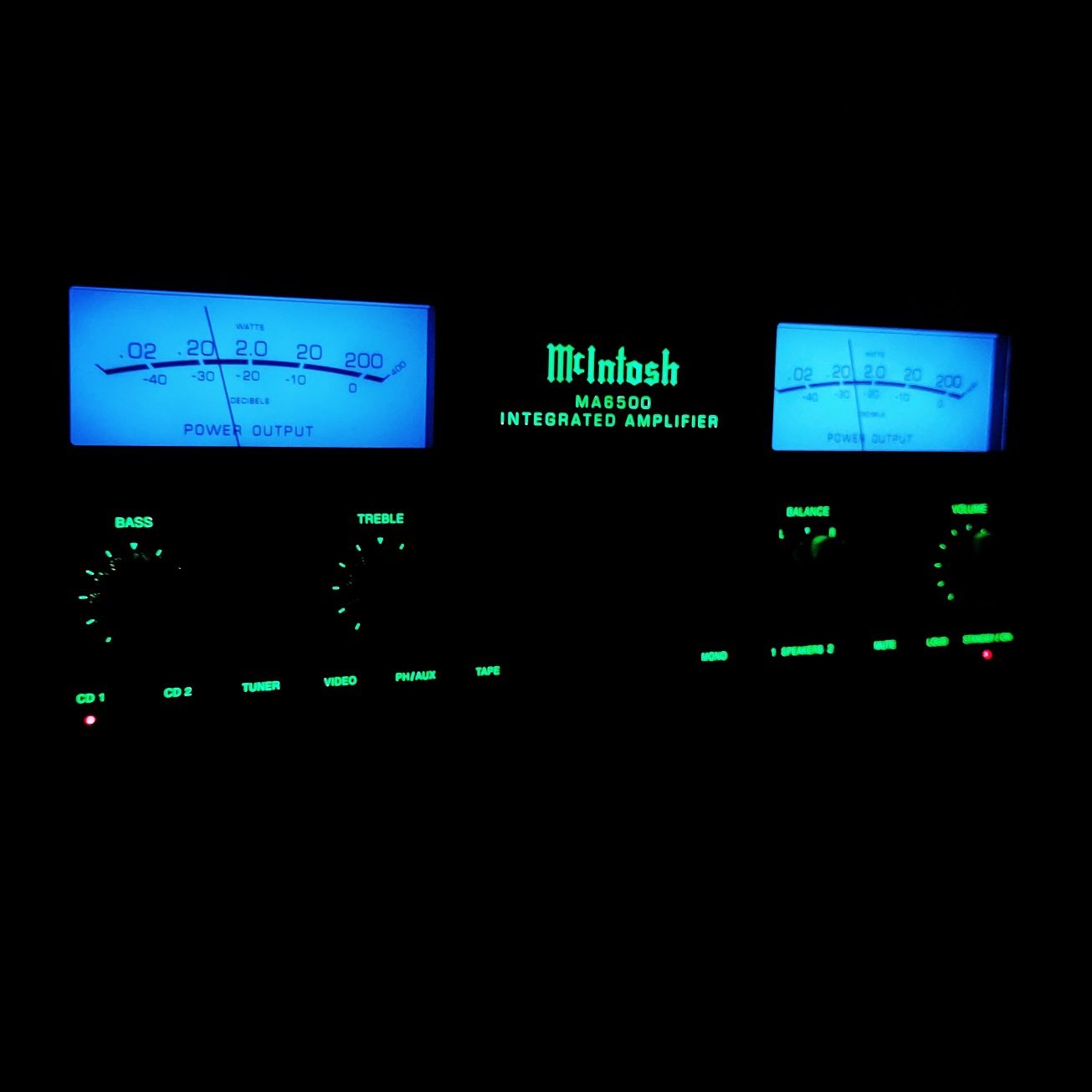 McIntosh MA6500 Wzmacniacz zintegrowany, kartony, pilot