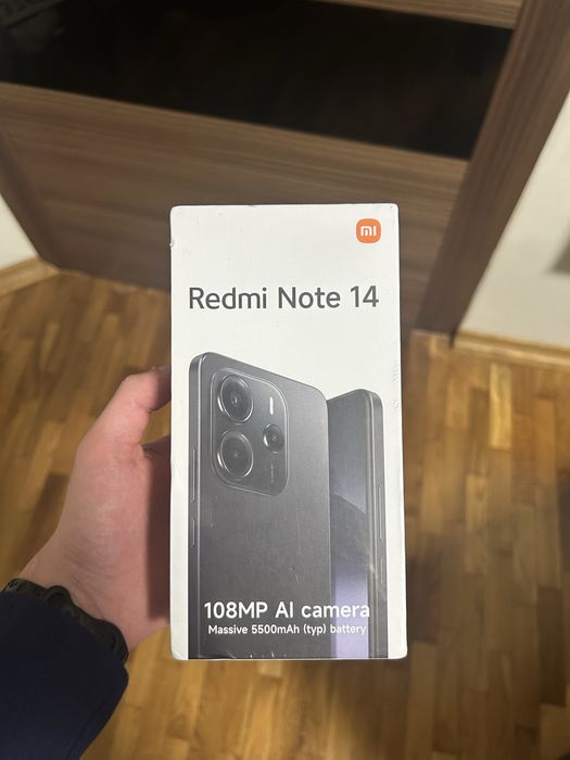 Телефон Xiomi Redmi Note 14 6/128 гб Lime Green новий оригінал