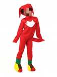 Kostium z  Sonic strój bal karnawałowy knuckles 134/140