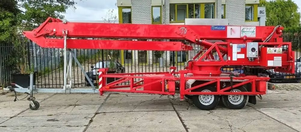 Żuraw MOBLINY samojezdny dekarski DŹWIG budowlany Klaas K 17-24 RATY