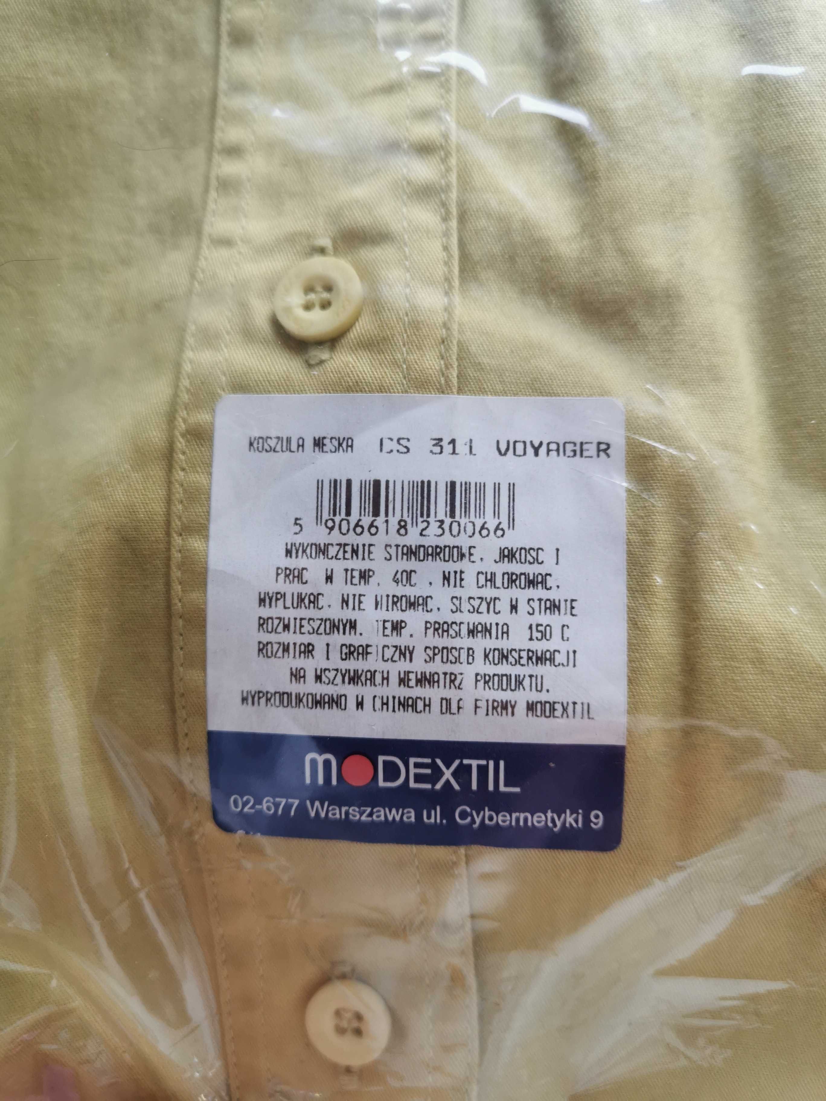Nowa koszula z metką rozmiar XL corsucci krótki rękaw bawełna