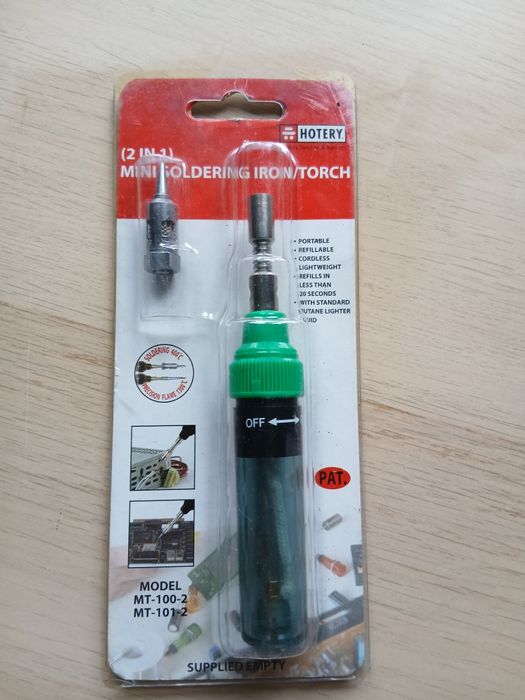 Lutownica gazowa mini