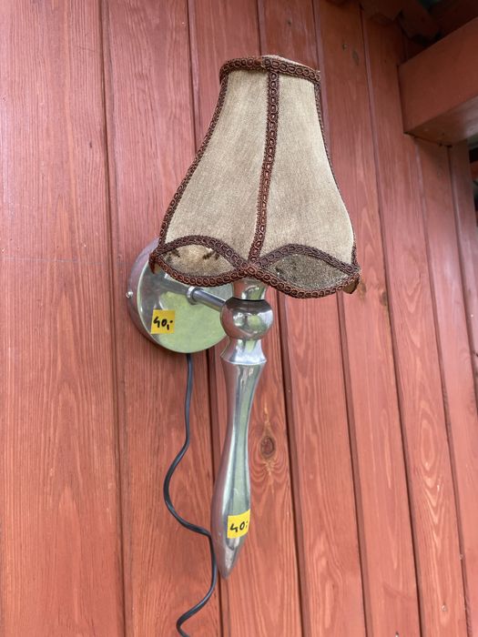 Lampa klinkiet abażur