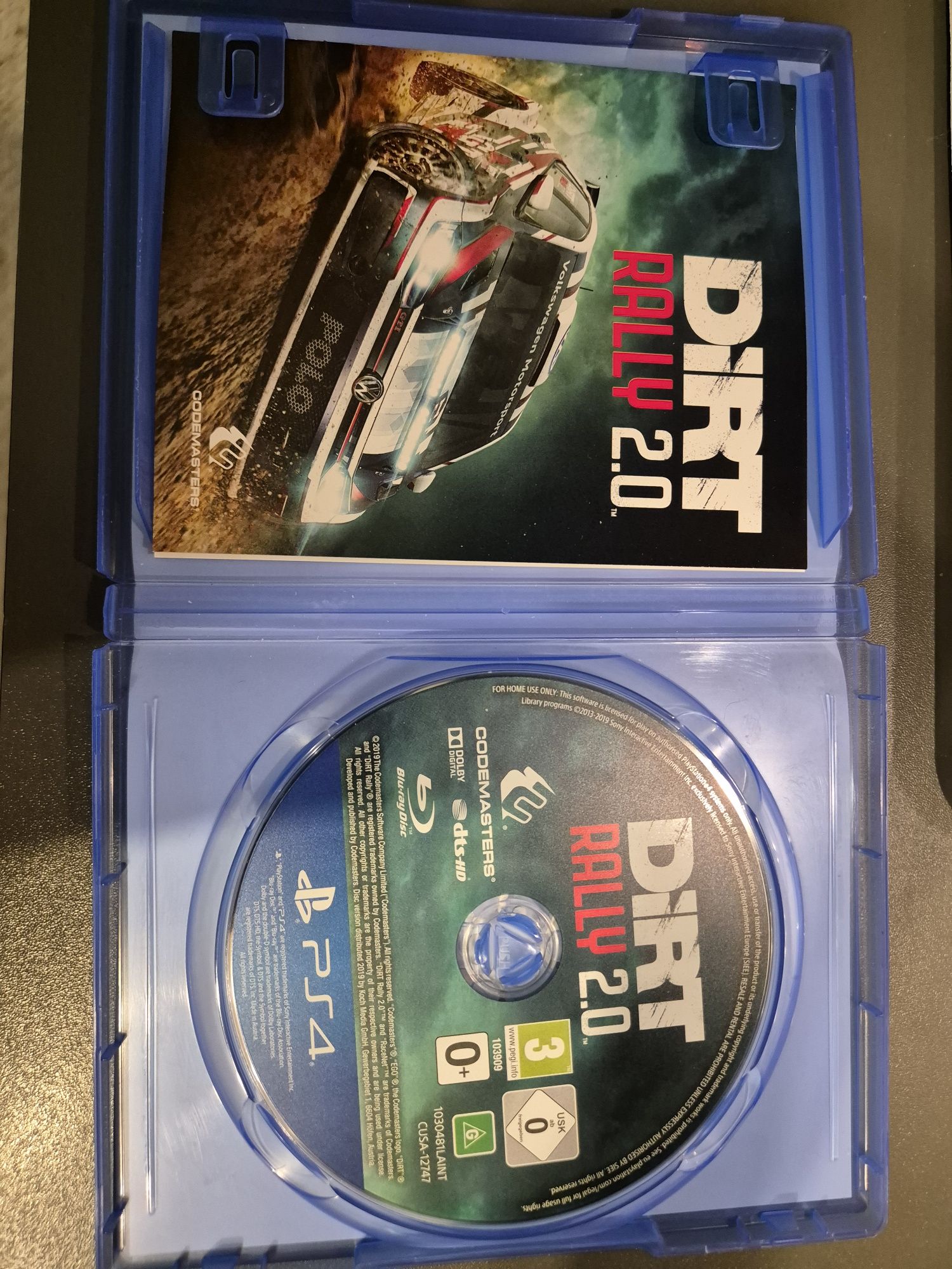Gra ps4 Dirt Rally 2.0