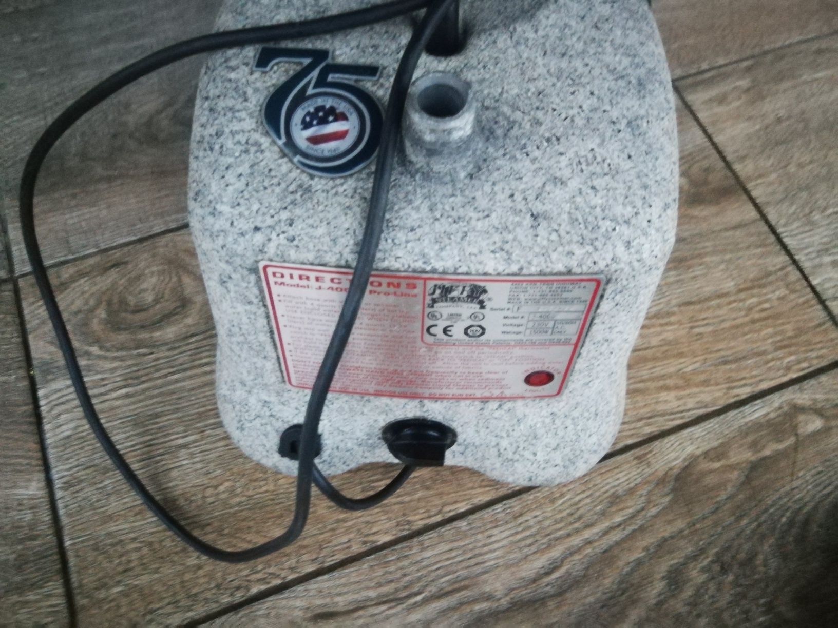 Jeffi J 4000 parownica Made in USA myjka parowa