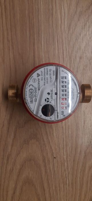 Wodomierze ciepłej i zimnej wody