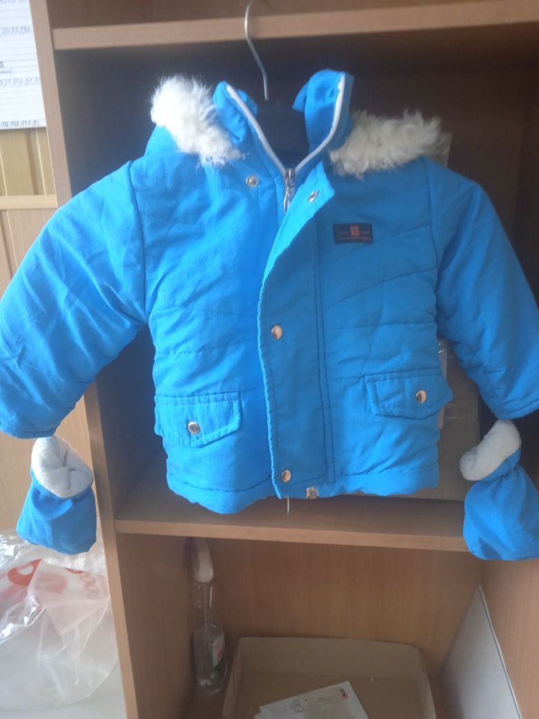 Детский зимний комбинезон отдельно штаны и куртка