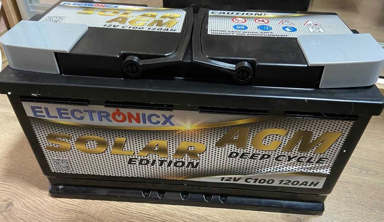 Акумулятор Electronicx AGM 12V 120Ah!