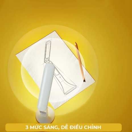 Настільна LED лампа Remax RT-E601 акумуляторна з годинником термометр