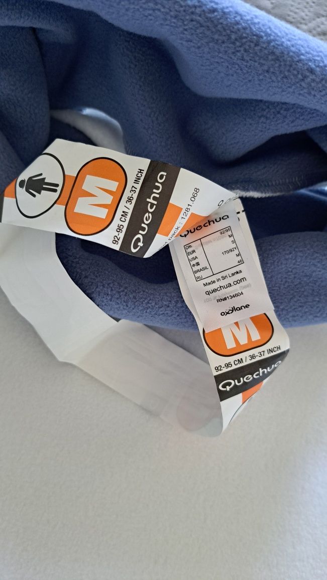 Polar damski golf polarowy Decathlon Quechua rozmiar M biały