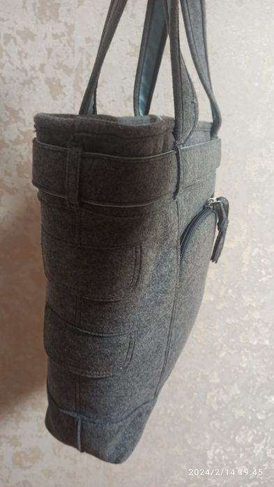 Сумка-тоут OGIO Hamptons Светло-серый фетр,