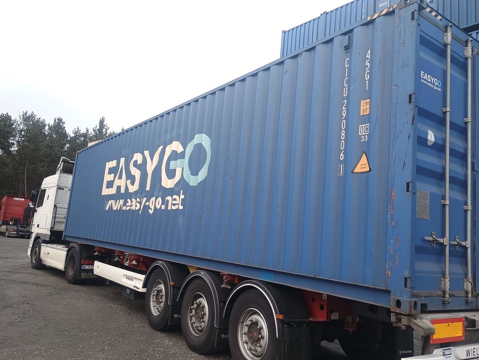 KONTENER MORSKI 2022r.  40 HC 12 m wysoki Dostawa TANIO Hurt  magazyn