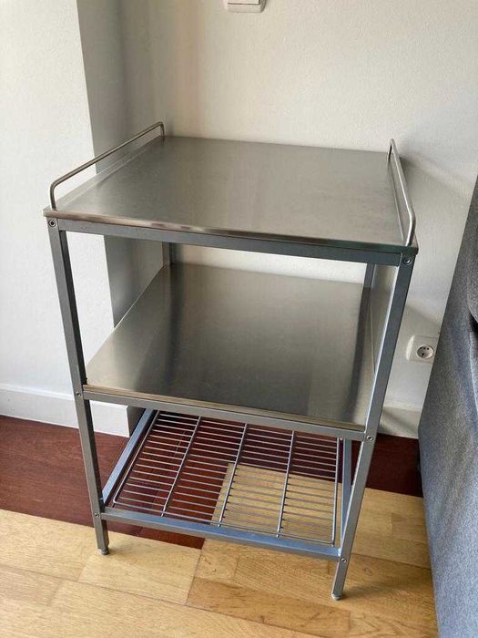 Carrinho cozinha inox Ikea