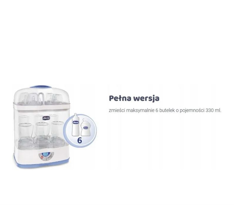 OKAZJA Chicco sterylizator elektryczny Super stan