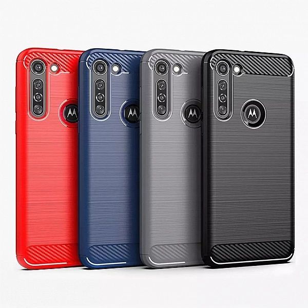 Carbon Case etui do Motorola Moto G8 Power