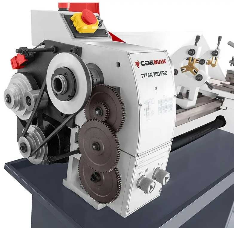 Tokarka uniwersalna CORMAK TYTAN 250x750 PRO 400V