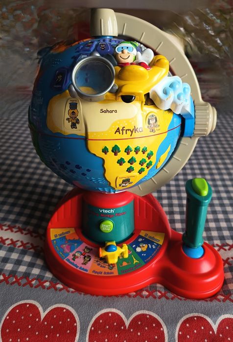 Vtech globus małego pilota zabawka interaktywna