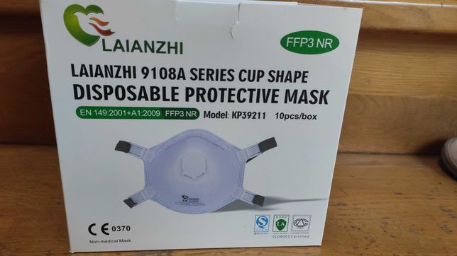 Laianzhi maska FFP3 10 w pudełku model KP39211