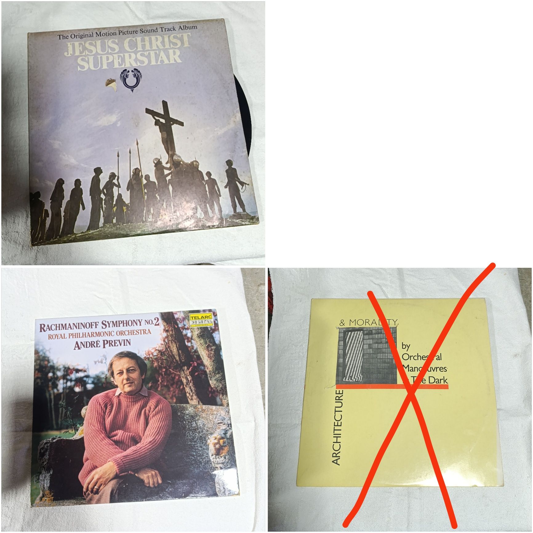 Vários Discos Vinyl e Caixas