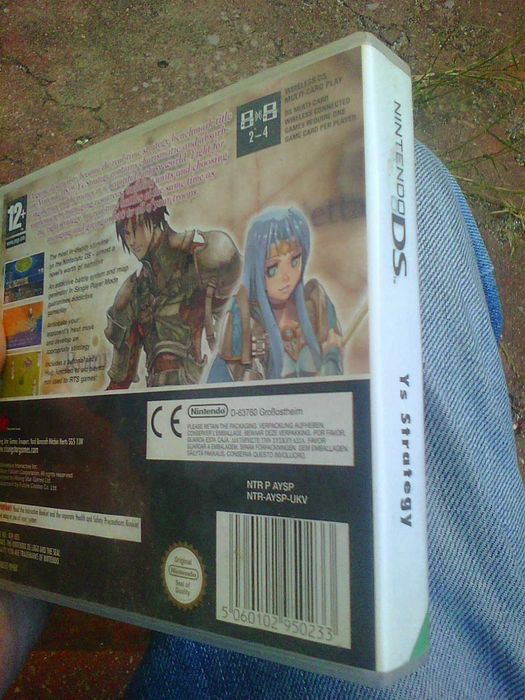 YS Strategy Nintendo DS – Attention: Box and Manual Only, EXTREMELY RARE64584486000003123