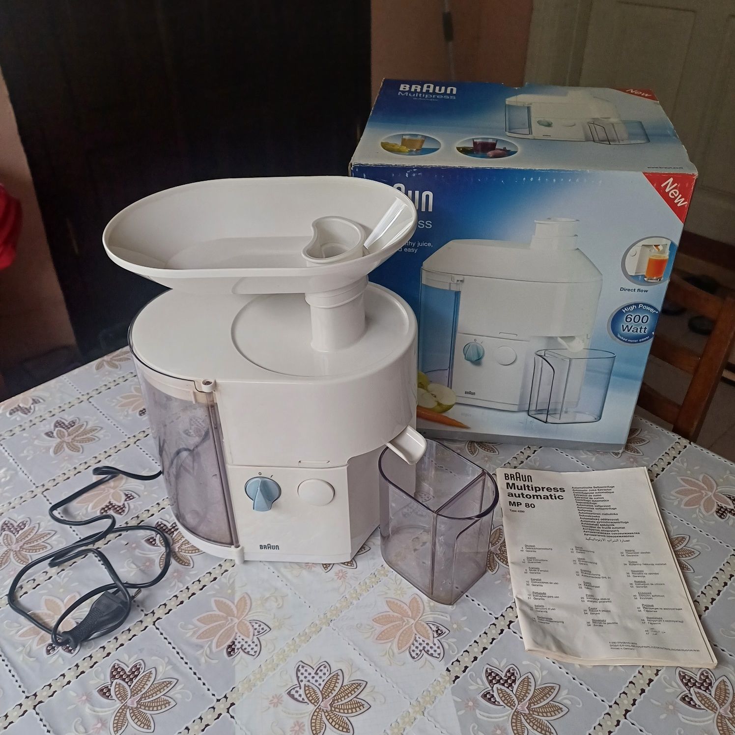Соковижималка Braun MultiPress MP 80