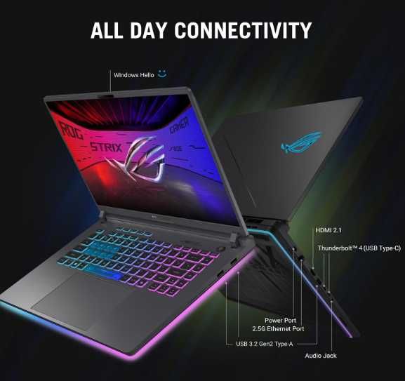 Игровой ноутбук ASUS ROG Strix G16 (2025)Новый/Запакованный!
