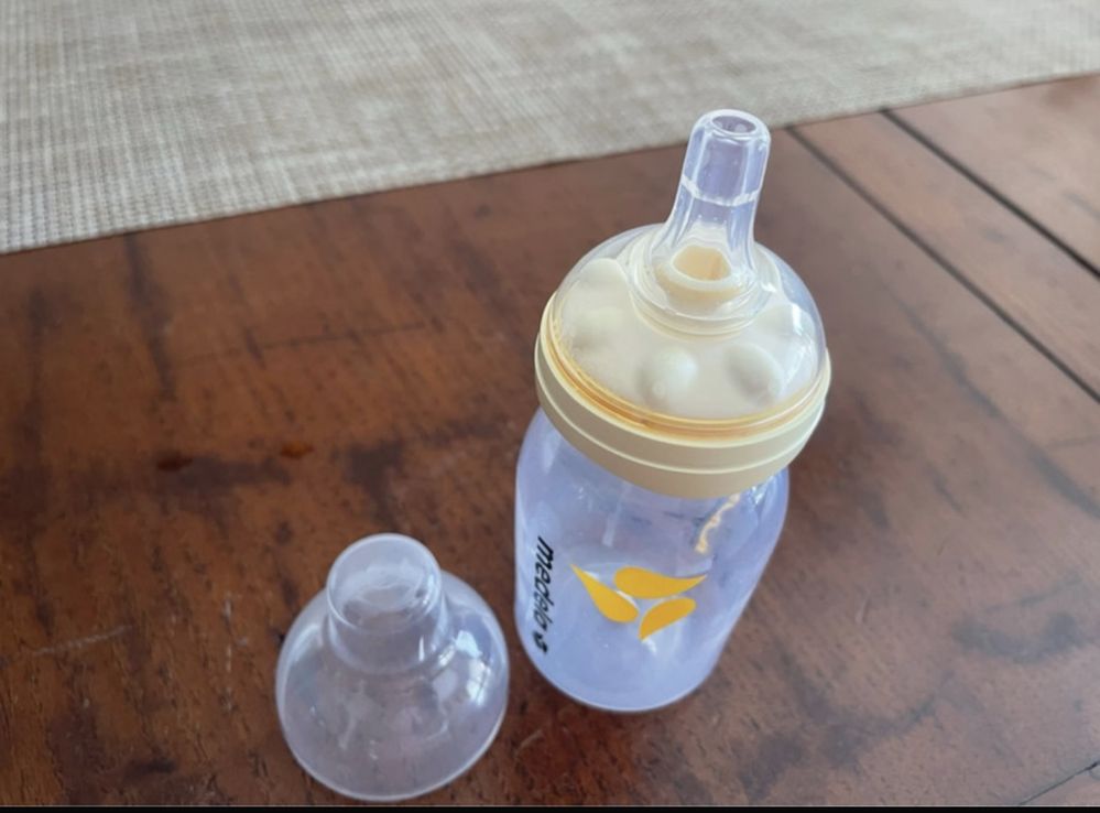 Biberão da Medela com Tetina Calma