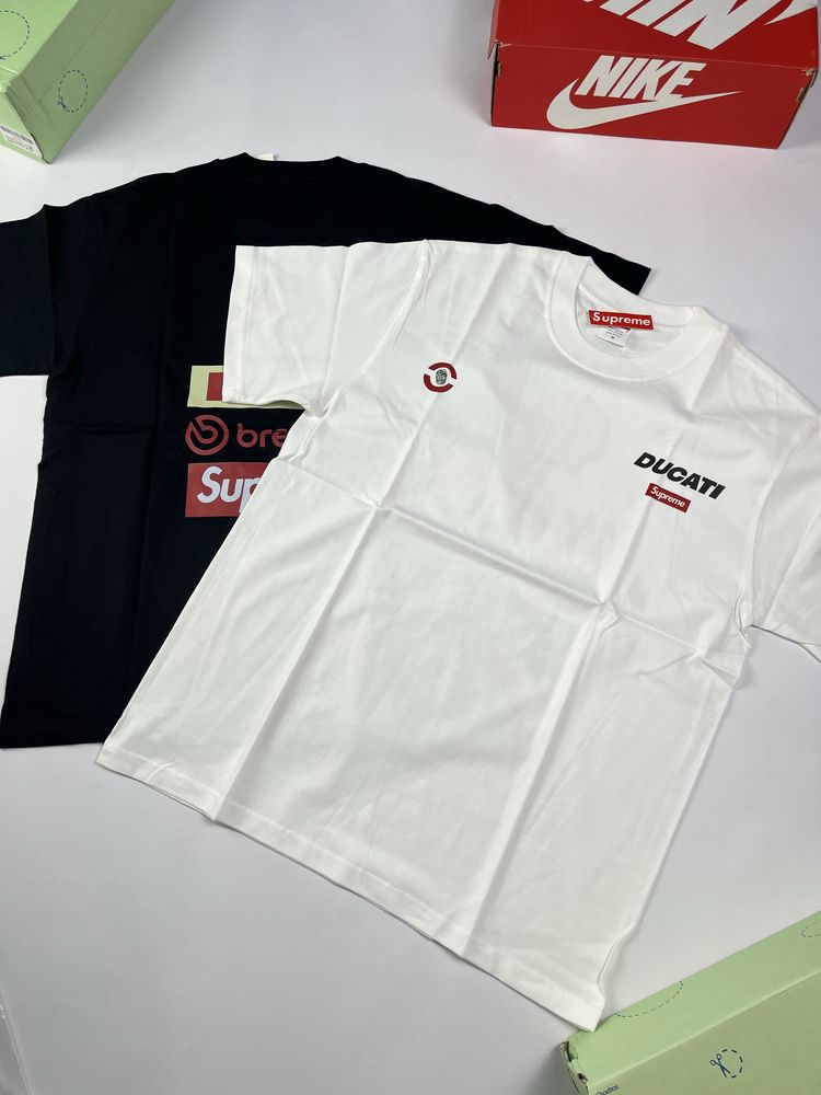 Футболка Supreme x Ducati | maison margiela
