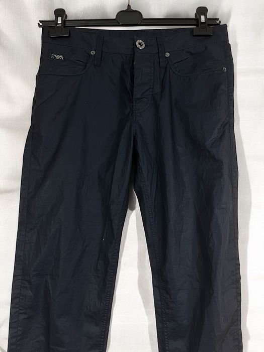 Emporio Armani roz. 29 męskie granatowe spodnie