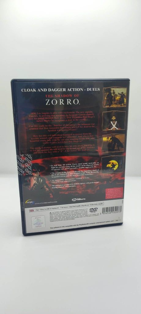 The Shadow Of Zorro Ps2 nr 3096