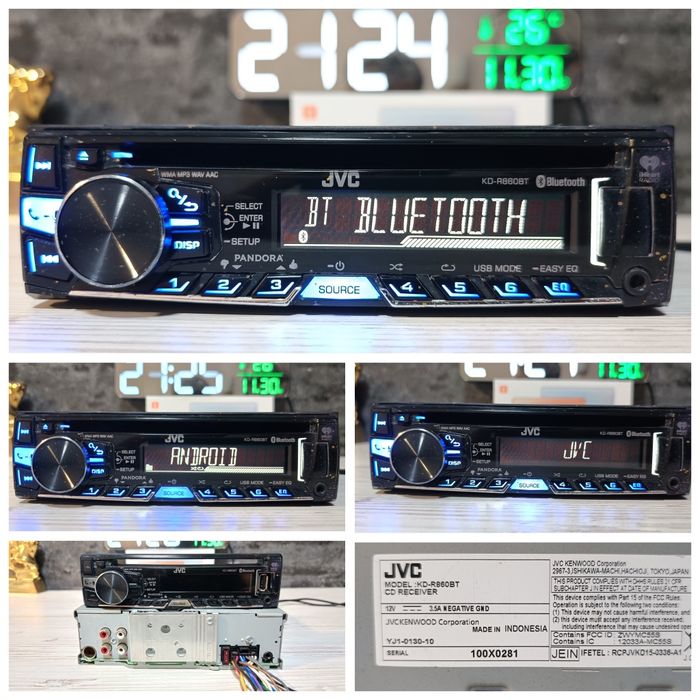 Проц(DSP) JVC kd-sr, X, T,серії /Bluetooth