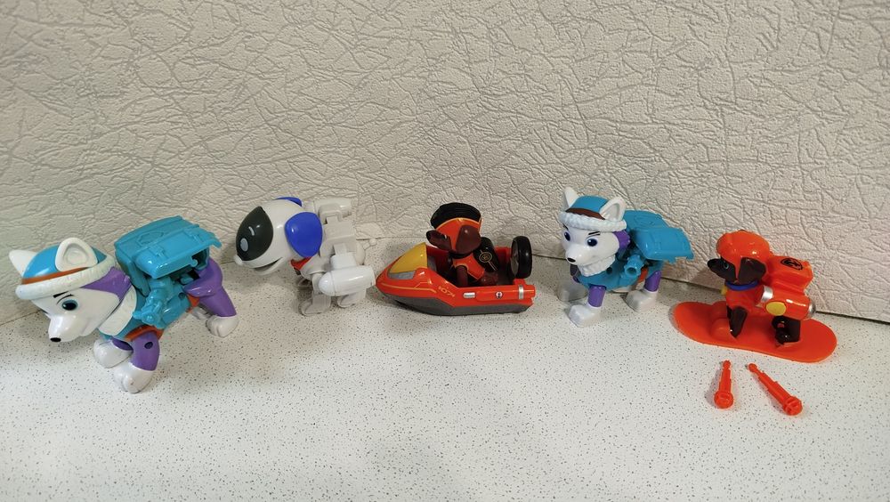 Робопес, Эверест, Зума на лодке Щенячий патруль