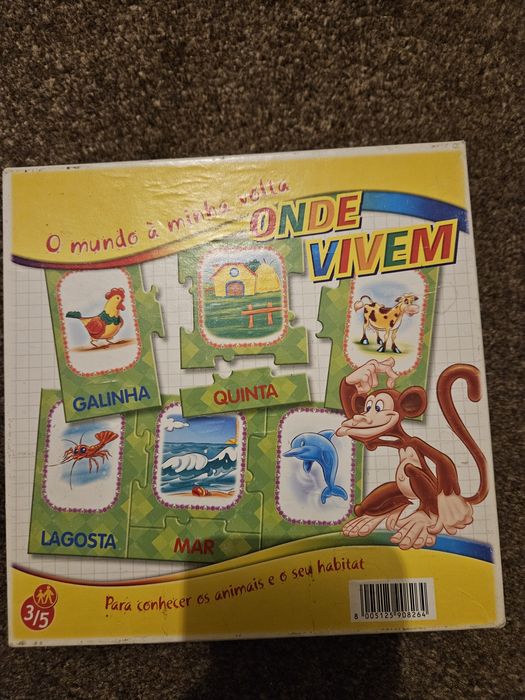 Jogo Clementoni- Onde vivem