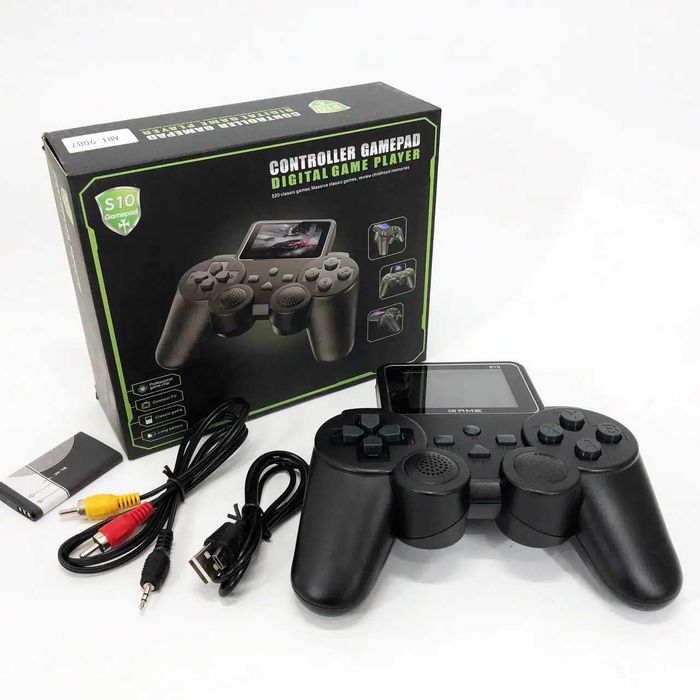 Ігрова консоль-джойстик S10 з LCD екраном, дитяча приставка Тетріс