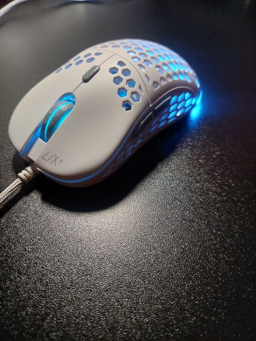 Myszka Gamingowa SPC GEAR lix plus Onyx White