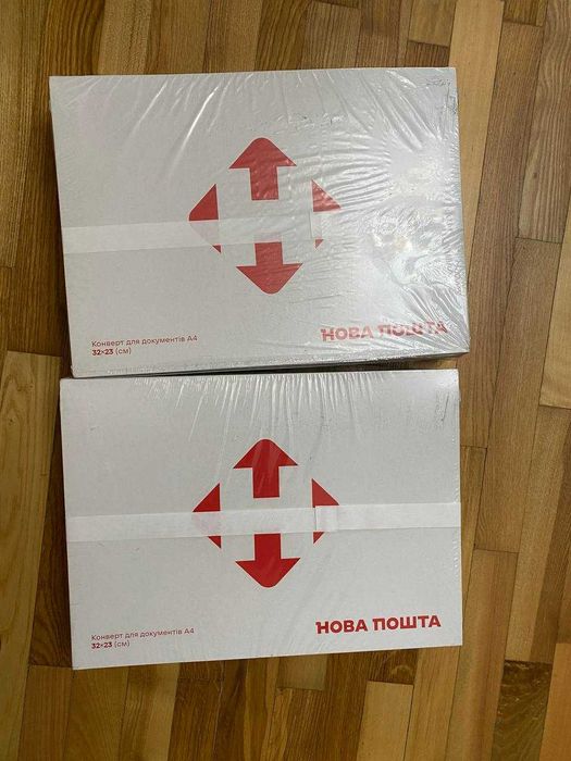 Конверти для документів А4 Нова пошта, 50 шт (6 упаковок)