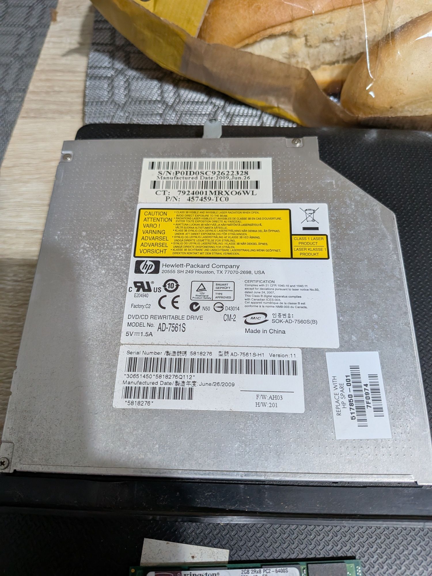 Compaq/HP  CQ61 peças