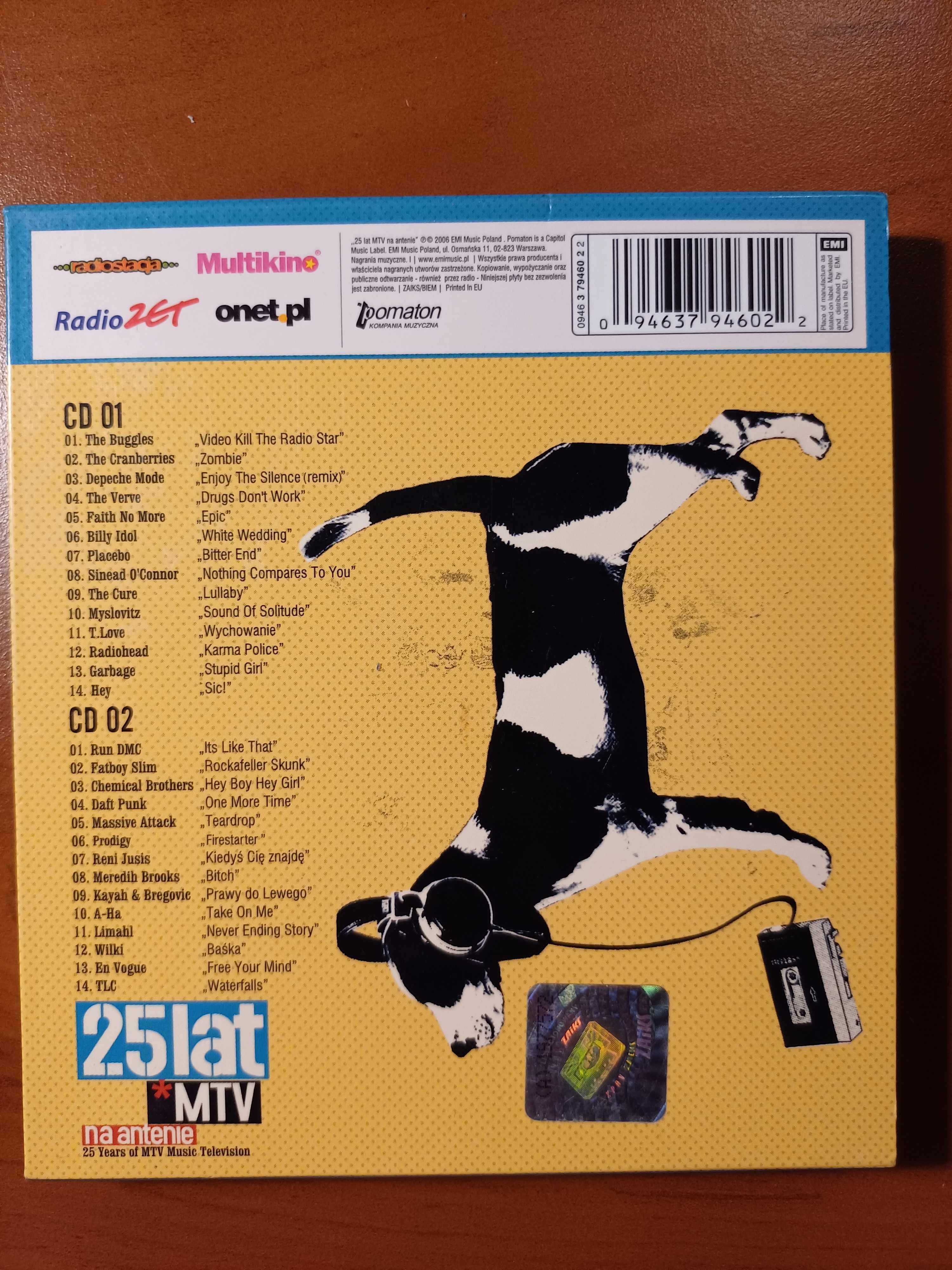 CD 25 Lat MTV na antenie Various Artists