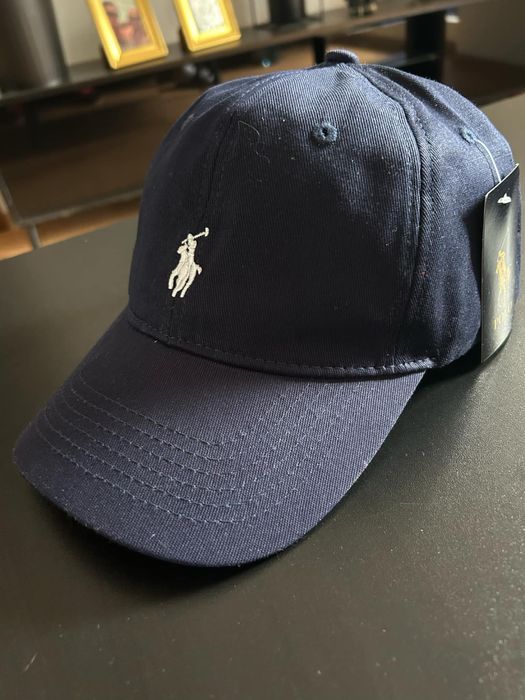 Czapka z daszkiem granatowa Polo Ralph Lauren