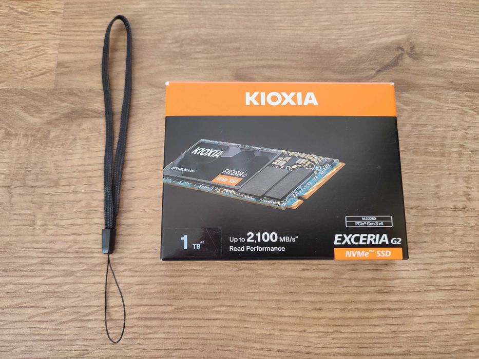 SSD 1TB Kioxia Exceria G2. NVMe PCIe. + pendrive Kingston 64GB USB 3.2