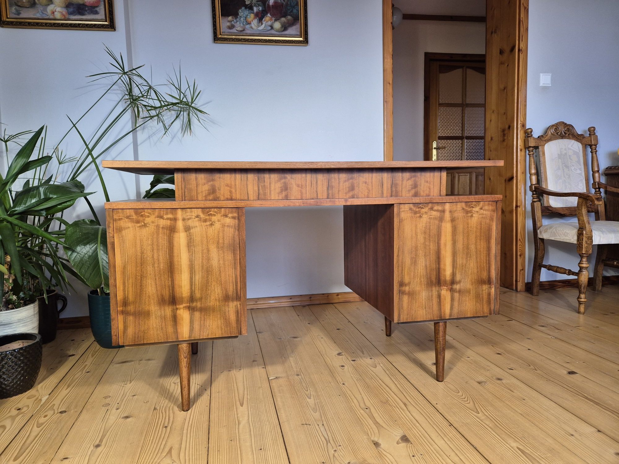 Biurko Hanka z lat 60-tych po renowacji! UNIKAT! PRL VINTAGE RETRO!!