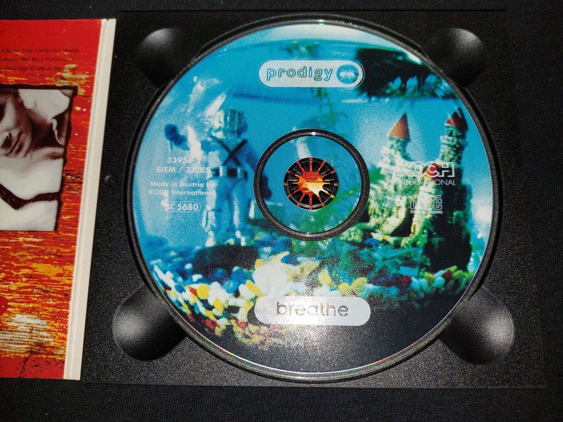 Prodigy Breathe CD 1996