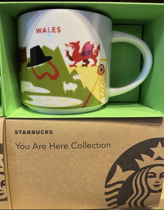 Kubek STARBUCKS, SCOTLAND England, Wales, Oxford, Abu Dhabi, Dubai